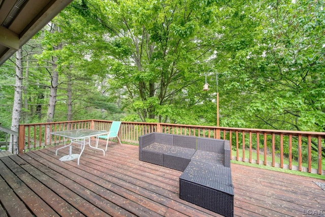 3224 Thornhill Dr, Adrian, MI 49221 - view of deck