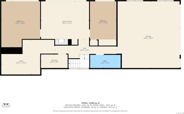 3224 Thornhill Dr, Adrian, MI 49221 - floor plan / room layout