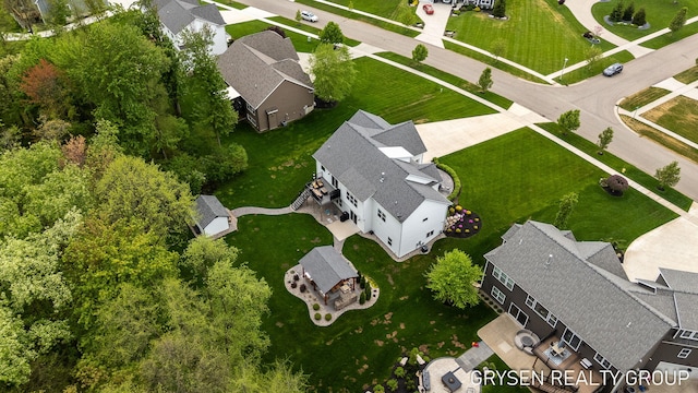6326 Eaglewood Dr, Hudsonville, MI 49426 - aerial view of residential area