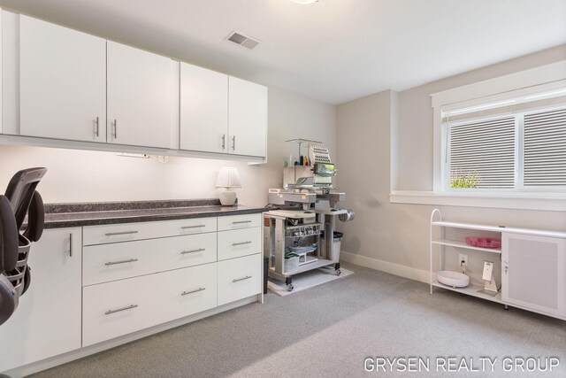 6326 Eaglewood Dr, Hudsonville, MI 49426 - office featuring light colored carpet and baseboards