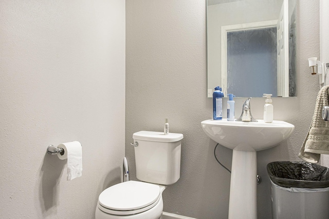 bathroom with toilet