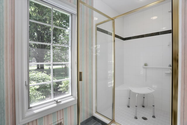 30465 Stonegate Dr, Franklin, MI 48025 - bathroom featuring a stall shower