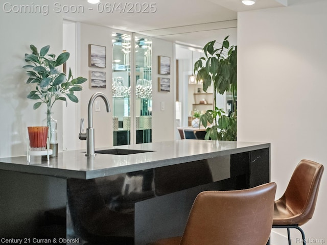 1985 Lone Pine Rd, Bloomfield Hills, MI 48302 - bar area featuring a sink