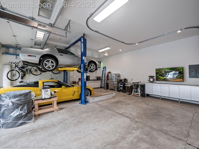 1985 Lone Pine Rd, Bloomfield Hills, MI 48302 - garage featuring electric panel