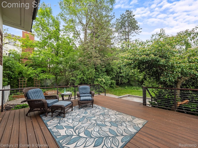 1985 Lone Pine Rd, Bloomfield Hills, MI 48302 - view of wooden deck