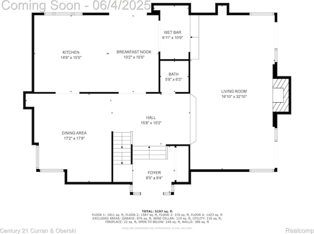 1985 Lone Pine Rd, Bloomfield Hills, MI 48302 - home floor plan