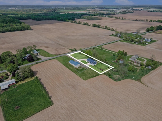 1525 W David Hwy, Ionia, MI 48846 - view of rural area with property boundaries highlighted
