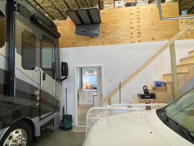 1525 W David Hwy, Ionia, MI 48846 - view of garage