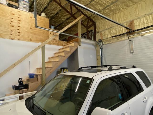 1525 W David Hwy, Ionia, MI 48846 - view of garage