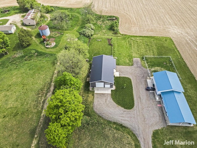 1525 W David Hwy, Ionia, MI 48846 - aerial view of sparsely populated area