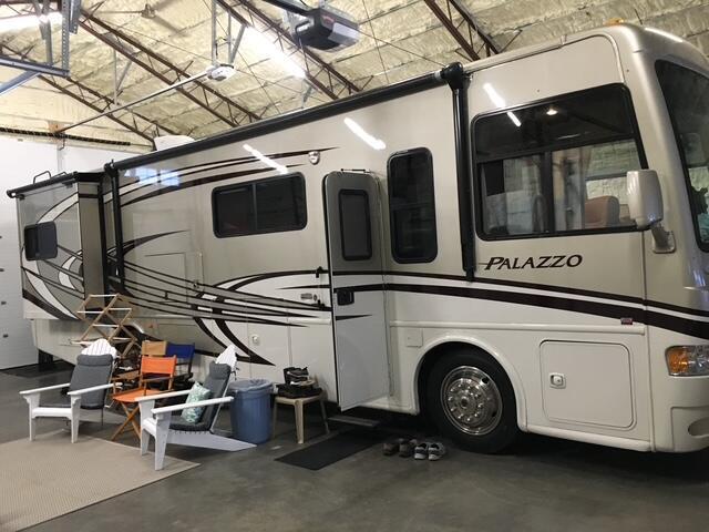 1525 W David Hwy, Ionia, MI 48846 - garage with a garage door opener
