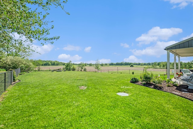 1525 W David Hwy, Ionia, MI 48846 - view of yard featuring a view of countryside