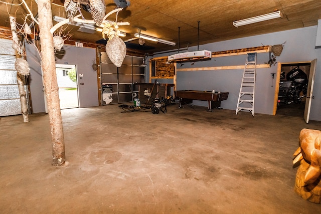 4707 Mount Morris Rd, Columbiaville, MI 48421 - view of garage