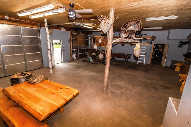 4707 Mount Morris Rd, Columbiaville, MI 48421 - view of garage
