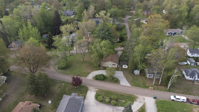 7400 Willow, Lexington, MI 48450 - aerial view of property's location featuring nearby suburban area