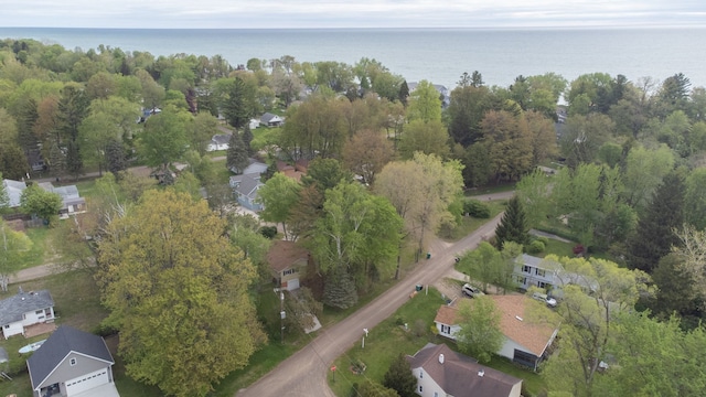 7400 Willow, Lexington, MI 48450 - aerial view of property's location featuring a large body of water