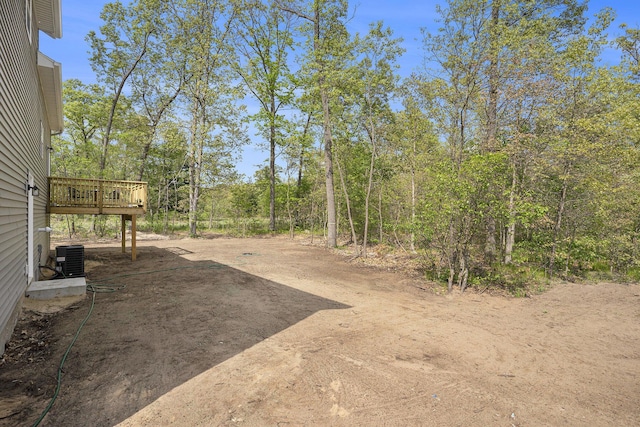 370 Chopin Dr, Muskegon, MI 49442 - view of yard with a deck