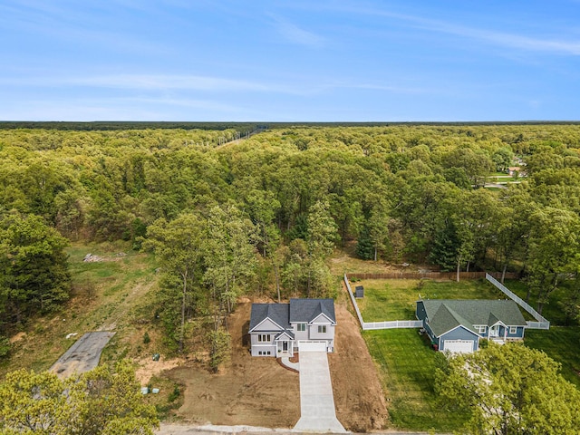 370 Chopin Dr, Muskegon, MI 49442 - view of subject property featuring a heavily wooded area