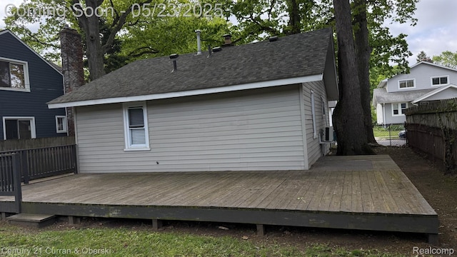 648 W Hazelhurst St, Ferndale, MI 48220 - view of wooden terrace