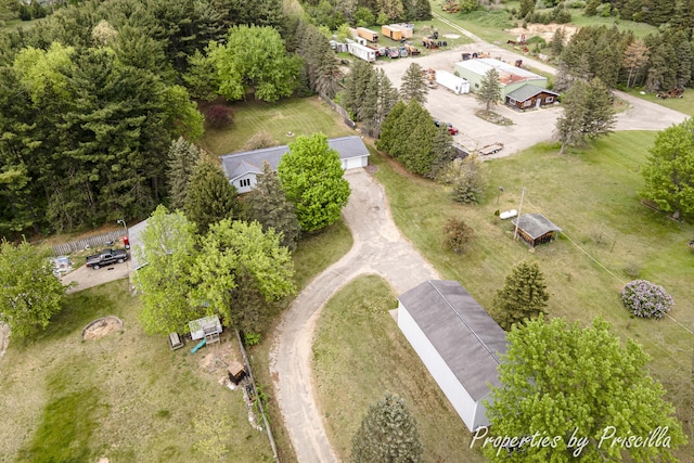 315 Hayes St NW, Comstock Park, MI 49321 - drone / aerial view