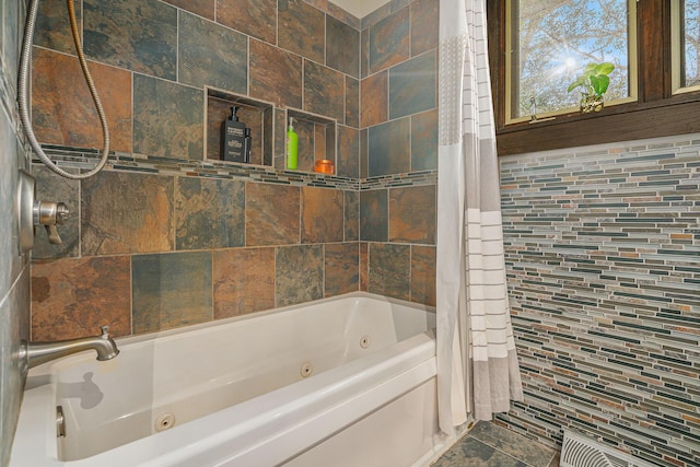1514 Ferndale Blvd, Niles, MI 49120 - full bath featuring a combined bath / shower with jetted tub and tile walls