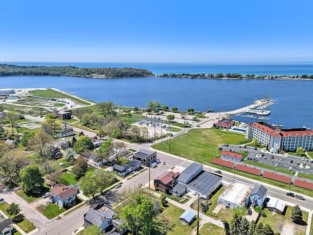 929 S Washington Ave, Ludington, MI 49431 - drone / aerial view of a nearby body of water