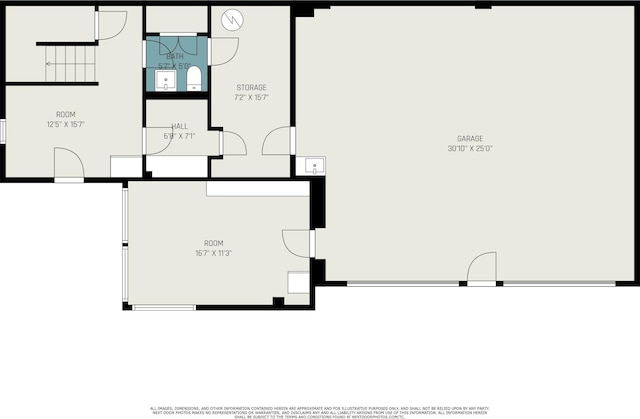 929 S Washington Ave, Ludington, MI 49431 - property floor plan