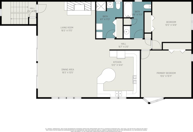 929 S Washington Ave, Ludington, MI 49431 - room layout