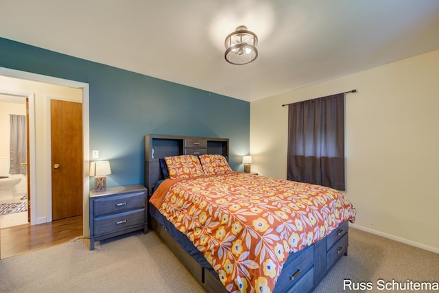 1572 Cornell Rd, Muskegon, MI 49441 - bedroom featuring light carpet and baseboards