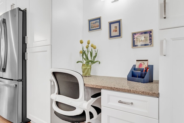 836 Boutell Dr, Grand Blanc, MI 48439 - home office featuring built in study area