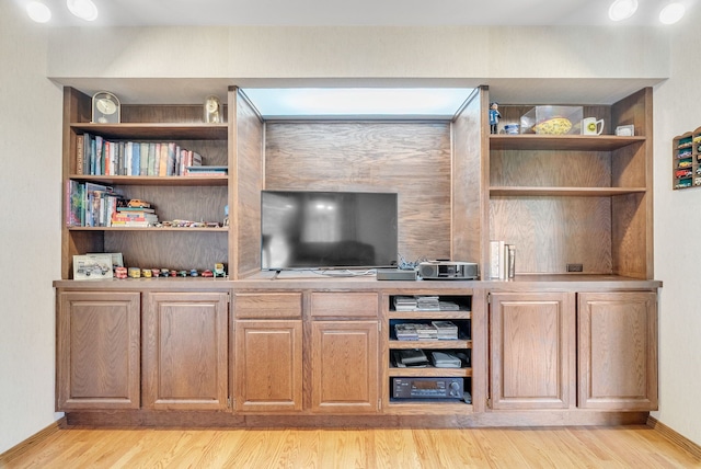 836 Boutell Dr, Grand Blanc, MI 48439 - living area with light wood-type flooring