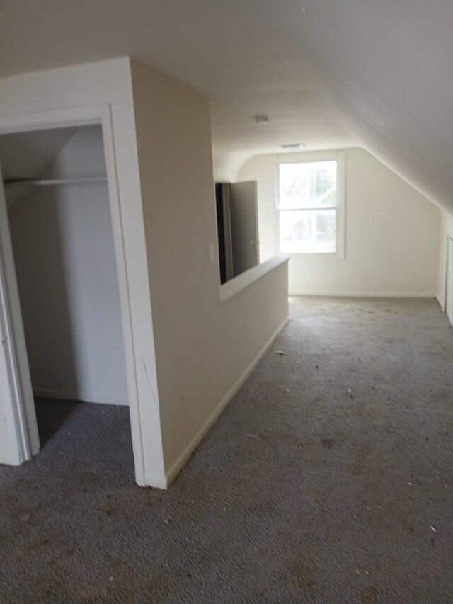 20000 Pelkey St, Detroit, MI 48205 - additional living space with carpet floors and vaulted ceiling