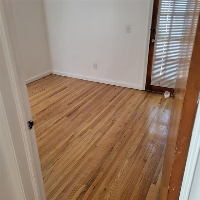 19121 Curtis St, Detroit, MI 48219 - spare room featuring light wood-type flooring and baseboards