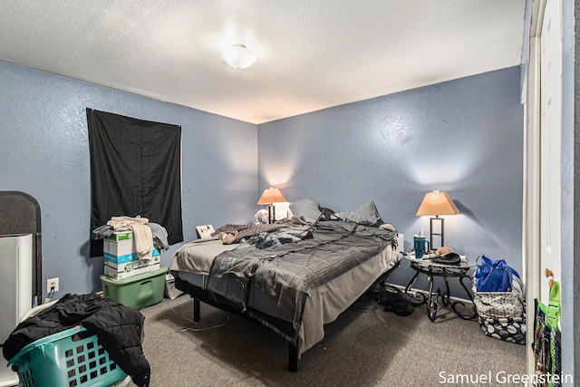 399 Stratford Way, Holland, MI 49423 - carpeted bedroom with a textured wall and a textured ceiling