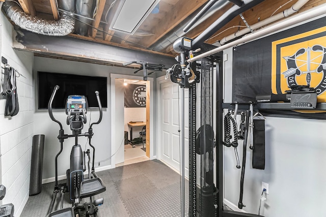 4024 Austin Ct, Lapeer, MI 48446 - view of exercise room