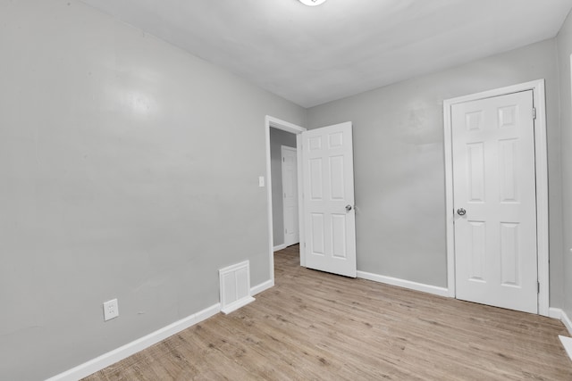 15819 Eastburn St, Detroit, MI 48205 - unfurnished bedroom with light wood-style floors and baseboards