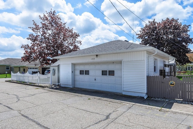 133 Loretta St, East China, MI 48054 - garage featuring fence