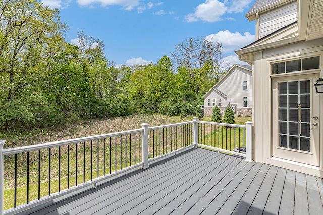 3328 Roseford Blvd, Ann Arbor, MI 48105 - view of deck
