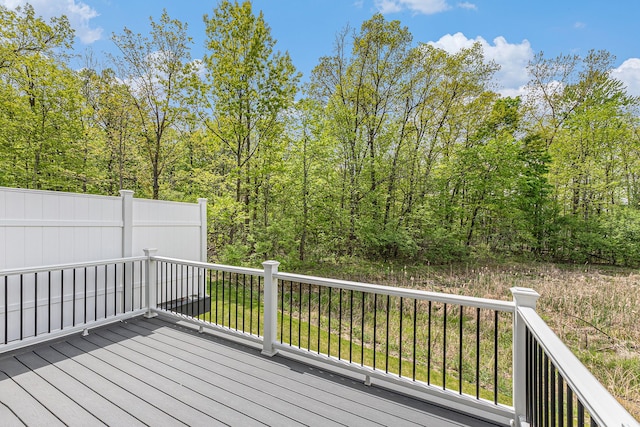 3328 Roseford Blvd, Ann Arbor, MI 48105 - view of wooden deck