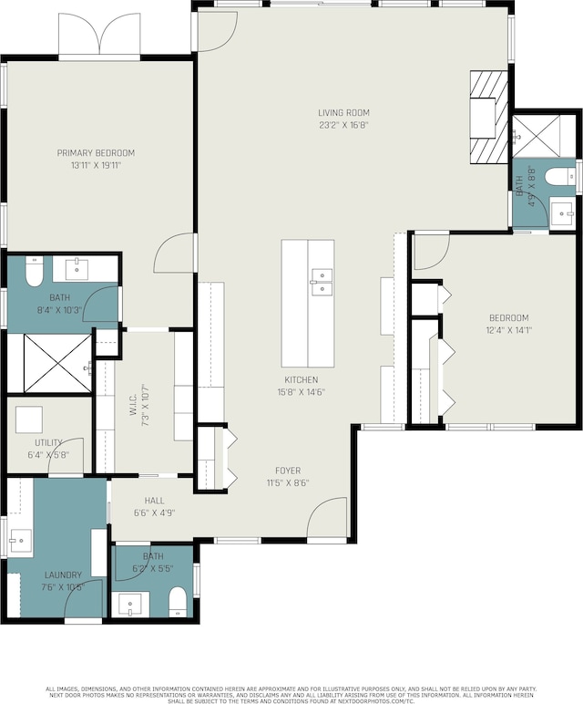 9693 Beverly Dr, Lakeland, MI 48143 - home floor plan
