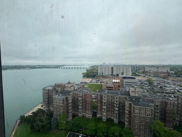 8162 E Jefferson Ave Unit 16B, Detroit, MI 48214 - aerial view of a large body of water