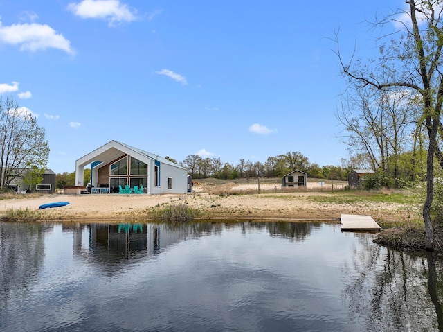 7469 Lake Solis Dr, Stevensville, MI 49127 - water view