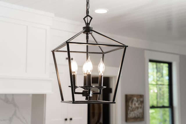 8182 Country Rail Dr SW, Byron Center, MI 49315 - detailed view of a chandelier