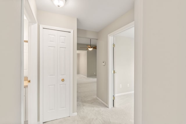 2781 Knightsbridge Cir Unit 72, Ann Arbor, MI 48105 - hall featuring light colored carpet and baseboards