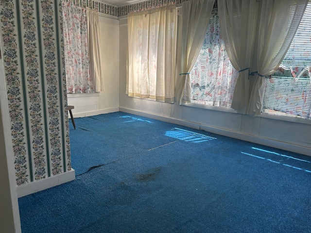 1902 W Ogilvie Ave, Baldwin, MI 49304 - unfurnished room with carpet, plenty of natural light, and baseboards