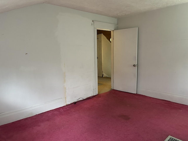 1902 W Ogilvie Ave, Baldwin, MI 49304 - unfurnished room with carpet and lofted ceiling