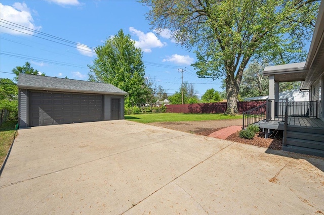 13665 Ida Ave, Warren, MI 48089 - view of detached garage