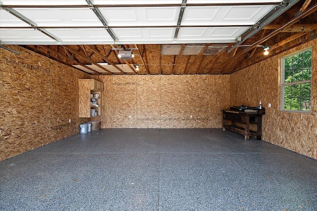 13665 Ida Ave, Warren, MI 48089 - garage featuring a garage door opener