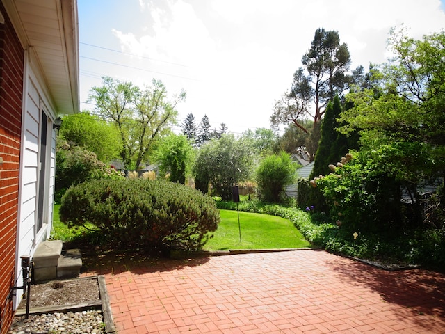 view of patio with entry steps