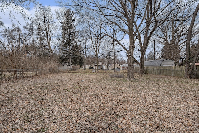 1772 Lombard St, Benton Harbor, MI 49022 - view of yard featuring fence